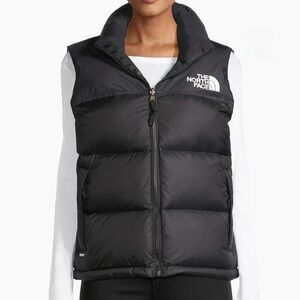 The North Face Black Logo Down Vest